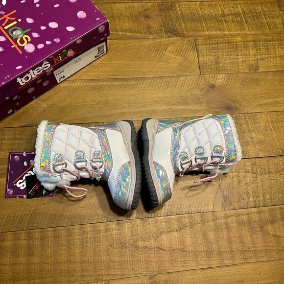 Toddler Girls Insulated Winter Boots - Picture 7 of 11